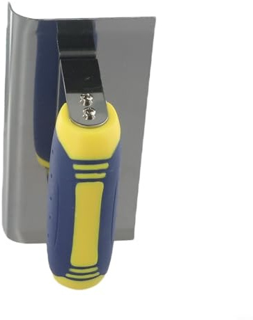 Entgoinggo Truelle d'angle en acier inoxydable, outil de plâtrage d'angle (a)