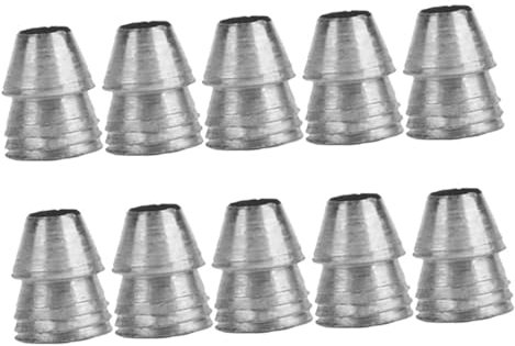 UKCOCO 10pezzi Cunei Per Manico Di Martello in Ferro Resistente Accessori Di Fissaggio Per Manico Cunei Robusti Angolo Preciso Per Uso Prolungato