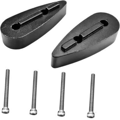 Slyzjdl Triathlon Handlebar Riser Set, Adjustable Angle Wedge, Professional Accessories, 10MM