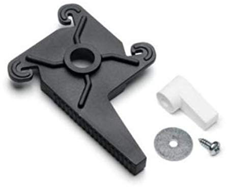 Garage Door Latch Assembly - Black Canopy Door Latch Plastic for Cardale Doors