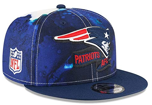 New Era 9Fifty Patriots AFC KepsEra Damer/Herrar - snapback cap basebollkeps flat brim hatt Snapback, med skärm Vinter höst-vinter - One Size mörkblå