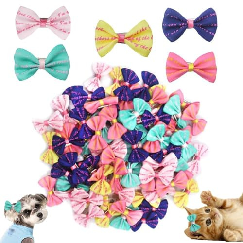 Lot de 30 barrettes à cheveux pour chiens de petite taille, pour petits chiens et chats, accessoires pour les promenades du chien, les fêtes et la vie quotidienne