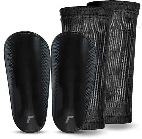Reusch Shin Guard Compact Supreme Schienbeinschoner|Größe S–XL|Unisex|Leicht und robust mit Eva-Polsterung|Fester Sitz durch Netz-Manschette|Für Kinder, Jugendliche und Erwachsene