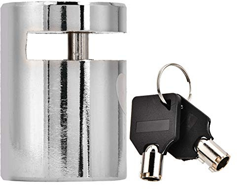 Cyrank Antivol De Frein à Disque, Antivol De Disque De Moto Portable Mini Antivol De Roue avec Clés Antivol De Sécurité Robuste pour Vélo, Moto, Cyclomoteur