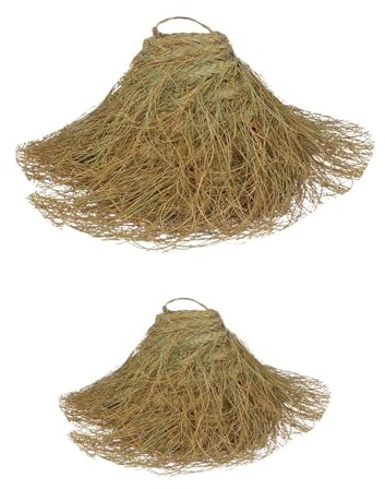 JARDIN202 - Lámpara Formentera de Esparto - Lámpara Boho Hecha a Mano | Pequeña