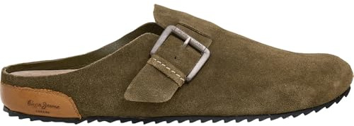 Pepe Jeans London Corby Clog M Sandalias de Ajuste Regular para Hombre, Lavado Azul