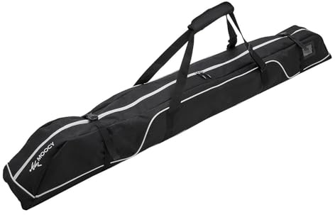 drburpily Snowboardväska Vadderad För Resväska Vattentät Snowboardväska Bästa Resekamrat Skyddande Överdrag Utformad För Att Kanta Av Och Brädans Ansikte, Svart, 172 cm