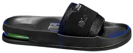XYNM Ciabatte Uomo Donna Estive Pantofole Taglie Forti Infradito Leggere Spiaggia Sandali da con Cuscino d'Aria per Uso Esterno E Domestico-nero-47