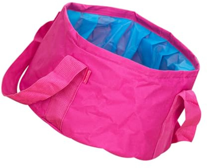 NUOBESTY Réservoir d'eau Pliable 15l en Tissu Oxford 600d Renforcé, Bassine Portative pour Camping et Randonnée, Pliable et Léger pour Voyages en Plein Air Couleur Couleur Aléatoire