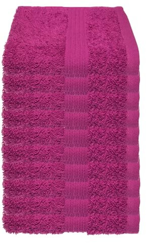 Julie Julsen 10er Pack Gästetuch 29 Farben erhältlich weich und saugstark 500gsm Öko Tex 30 x 50 cm Fuchsia B-Ware