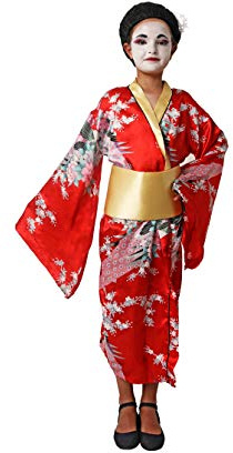Costumizate! Disfraz de Geisha talla 10-12 especial para niños fiestas de disfraces o carnaval