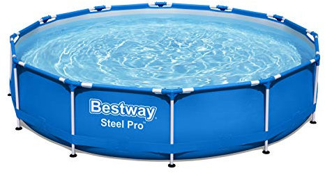 Bestway 12' x 30/3.66m x 76cm Pool Set Steel Pro Round, Colored