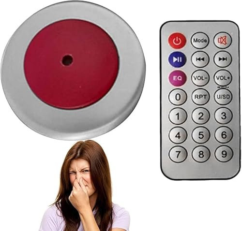 BSTCAR Furzmaschine mit Fernbedienung, Furzmaschine Unfug Lustige Neuheit Maschine, Bei Jedem Drücken Ertönt Eines Von Insgesamt 50 Furzgeräuschen, Erwachsene und Kinder