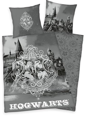 Herding Harry Potter Wende Bettwäsche Hogwarts 2tlg 135 x 200 cm 80 x 80 cm
