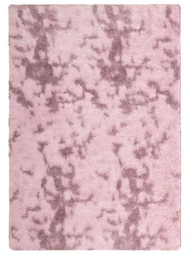 vidaXL Tapis Shaggy à Poils Longs Rose poudré 240x340 cm Polyester, Tapis, Tapis de Chambre, Tapis Moderne, Tapis de Salon, Tapis Moelleux
