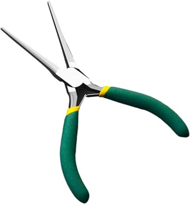 Alicates de punta de aguja de 5 pulgadas, 10 puntas diferentes, alicates de punta pequeña, alicates de punta larga, alicates de precisión de joyería, juego de alicates para electrónica