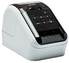 Brother QL810W - Brother QL-810W - Impresora de Etiquetas (WiFi, USB 2.0, Cortador automático, impresión a Negro y Rojo) ()