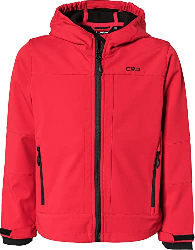 CMP - Kinderjacke mit fester Kapuze, Ferrari-Schwarz, 152