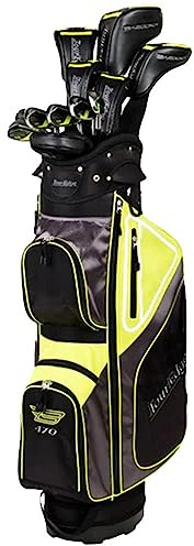 Tour Edge Bazooka 470 Complete Set (19 Pieces, Steel Uniflex) Black