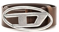 Diesel_OVAL D LOGO B-1DR BE_APPAREL_BELT_Braun_90