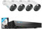 Reolink 12MP Kit Camaras de Vigilancia Exterior H.265, 4pcs Sistema de Cámara Seguridad con 30M Visión Nocturna, Audio bidireccional, NVR de 8 Canales con HDD de 2TB, Grabación 24/7, RLK8-1200B4-A
