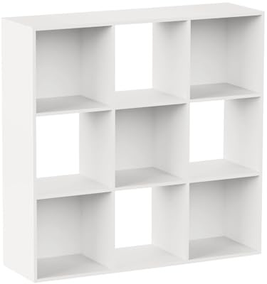 7H SEVEN HOUSE Estantería de 9 Cubos SpaceQub 100.5x32x100.5cm 7house