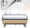 guoyjmm Druckbehälter Druckkessel Tragbarer Wasserspeichertank Edelstahl, 100 160 200L Horizontal Hausgarten Druckwassertanks, Große Wasserbehälter für Warmwasserbereiter,200L/52.8Gal