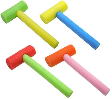Kids Hammer Toy - Playset in schiuma, percussione interattiva sicura | Costruzione morbida durevole Entertainment della sala giochi al coperto, gioco di sviluppo delle competenze, attività di boost se