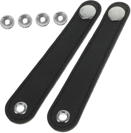 EPIGEIST Correas de Fuelle de Cuero Doble Capa para Acordeón Hebillas, Accesorio Transpirable y Cómodo, Tamaño Compacto de 10,4 Cm, Suministro de Correas para Práctica y Actuación Musical