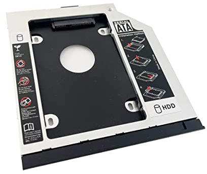 2nd HDD SSD Hard Drive Optical Bay Frame Caddy Tray for Lenovo Thinkpad P70 P71 with Bezel Front Cover Mounting Bracket