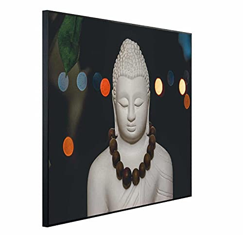 Ecowelle Infrarotheizung mit Bild | 600 Watt | 60x120 cm | Infrarot Heizung| | Made in Germany| k 197 Buddha