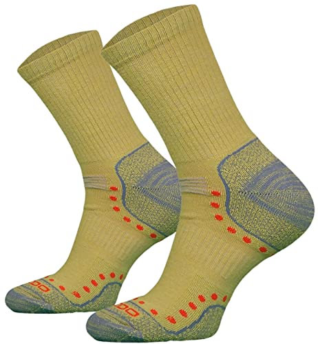 COMODO TECHNICAL SOCKS Dünn Wandersocken STAL LIGHT HIKER mit ALPAKAWOLLE. Atmungsaktive Socken für lange Wanderungen. Für Damen und Herren. (stal_39_ZT)