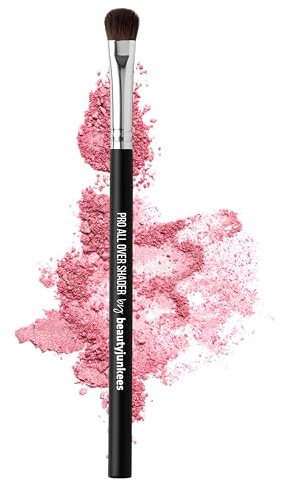 Beauty Junkees Professional Makeup Brush - Dense Eyeshadow Brush for Even Color Coverage on Lid and Crease