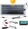 Solar-Autobatterie-Ladegerät, 30 W, 12 V, solarbetriebenes Erhaltungsgerät, Plug & Play, Solarmodul-Kit mit & Alligator für Auto, Automobilgebrauch, 42 x 20 cm
