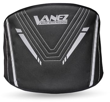 Nierengurt / Nierenwärmer VANEZ Damen & Herren, schwarz, Größe XS kompatibel für Motorrad, Roller, Moped, Quad, Mofa, Outdoor, Universal Rückenprotektor