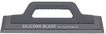 Herramienta flexible para limpiaparabrisas de coche, rasqueta de silicona duradera para eliminar el agua de forma eficiente en superficies lisas