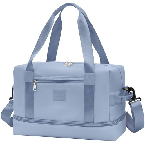 for Ryanair Cabin Bags 40x30x20 Underseat Cabin Bag Waterproof Travel Carry on Hand Luggage Bag Weekend Overnight Bag for Women and Men with Shoe Pouch