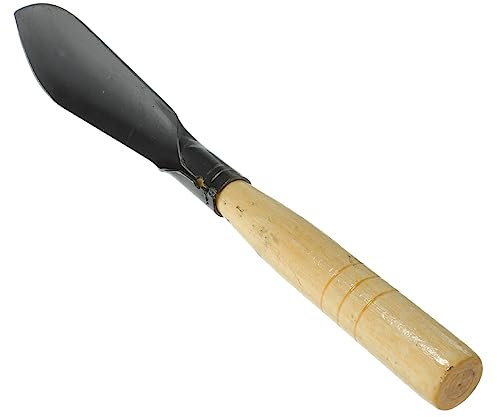 POPETPOP Outil De Jardinage Pelle à Main pour Creuser Pelles De Jardinage pour Planter Manche Bois Outil à Main pour Ameublir Le Sol