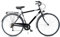 Velomarche Bazam - Herrenfahrrad City Bike Fusion 28 Zoll, 6 Gänge, Stadtfahrrad, Stahlrahmen, Erwachsene Herren, Größe 50, Schwarz