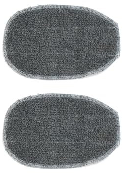 Livington SteamTouch Mikrofaser Pads 2 Stück. - Ersatzpads für Ihren Livington SteamTouch - Maschinenwaschbar