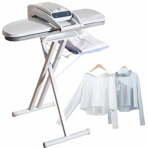 Plancha Vapor Grande Ropa,Plancha Vapor Inteligente,Prensa Calor Camisetas,Múltiples Ajustes Tela,con Prensado Antiadherente,Apagado Automático,Tanque 800 Ml,65cm