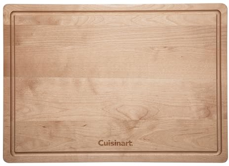Cuisinart, 17” Maple Wood Cutting Board, CWB-17M