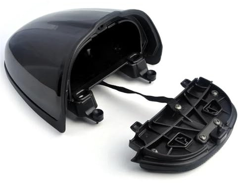 LYBH Capot De Selle Arrière pour Moto pour BMW R Nine T Pure Racer R9T 2014-2023 RNINET R9 T avec Dossier Et Petit Coffre Arrière Carénage Queue(Noir)