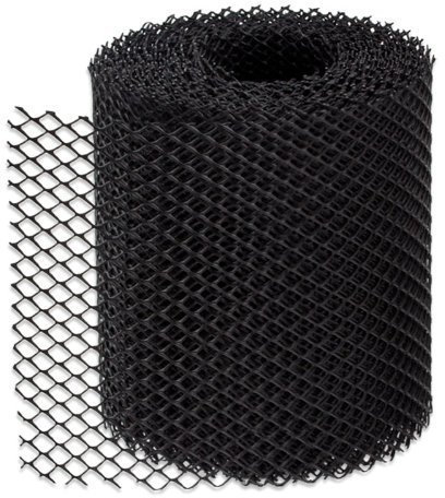 Garden Mile Gutter Guard Mesh - 4 Rolls (5m x 16cm Each) - Durable PE Plastic Netting Mesh - Outdoor Gutter Filter Cover Blocks Leaves, Moss & Debris - Easy to Install & Cut to Size
