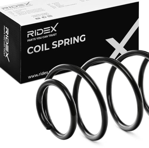 RIDEX 188C0774 2x Muelle de suspensión Delantero Compatible con FIAT PANDA 169