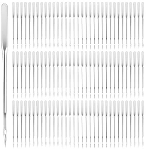 50 Stück Nähmaschinennadeln 110/18 Haushalts Nähmaschine Nähnadeln Metall Universal Jersey Nadeln für die meisten Nähmaschinen Zubehör