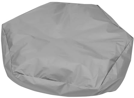ROMISBABA para Arenero Infantil y Resistente de Oxford Protección contra Lluvia y Sol para Jardín y Exteriores Color Gris