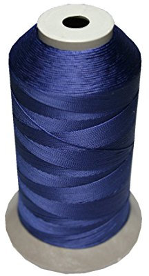 Sattlergarn Zwirn 14x2x3 Polyester 1000m dunkelblau Ø 0,3mm (5023)