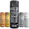 Classic Signature - 1 x Metallic Brilliant Black Spray Paint 200ml - Multi-Purpose Use, Spray for Metal and Wooden Furniture, Ornaments, Decorative Items and Much More for Interior & Exterior