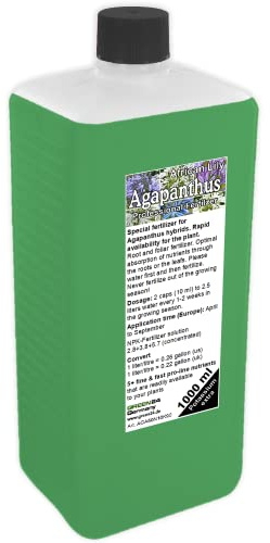 GREEN24 Engrais pour agapanthes, fertilisation d’agapanthes, engrais liquide de qualité supérieure de la gamme professionnelle 1000 ml concentrer